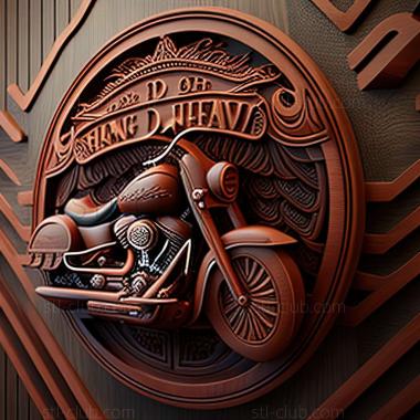 3D модель Harley Davidson CVO Road King (STL)